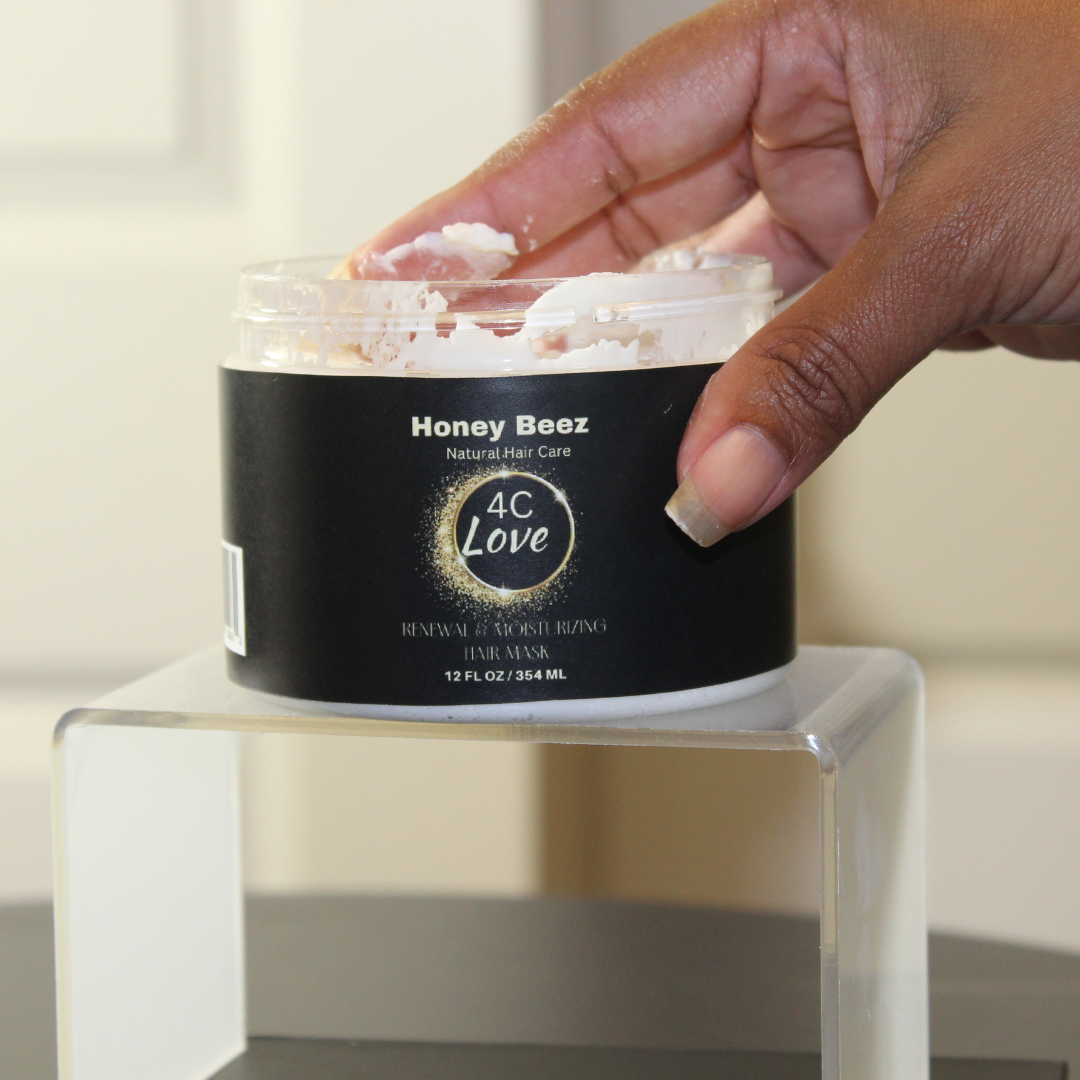 Benefits of using Honey Beez Renewal & Moisturizing Hair Masks for Textured Hair